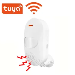 Детектор Tuya Wi -Fi PIR Датчик движения сигнал тревога построение Buzzer USB/Аккумуля