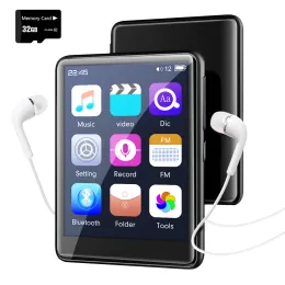 Odtwarzacz 2023 Przenośny Bluetooth MP4/Mp3 Player Mini Walkman Student Full Touch Screen Player FM Radio Support 128 GB z FM/ebook