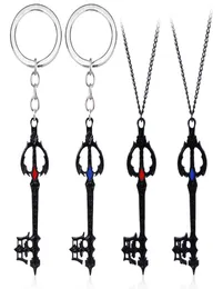 Game Kingdom Hearts Sora Keyblade Alloy Key Chains KeyChain KeyFob Keyring Key Chain Pendant Necklace Jewelry Accessories3998860