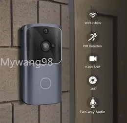 2020 New WIFI Visual Smart Home Doorbell Remote Monitoring Mobile Phone Video Voice Intercom Doorbell Home Smart Video Voice Inter3931110