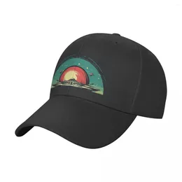 Berets Unisex Baseball Hats Alien Civilization Spaceship Outdoor Streetwear Summer Sports Caps Hip Hop Cap Casquette