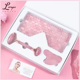 Massager Natural Jade Eye Mask Rose Quartz Jade Eye Mask Face Massager Natural Stone Cold and Hot Compress Treatment Sleep Eye Mask