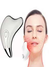 Ferramenta de levantamento de rosto Massagem de pele Facial Gua Sha Tools Body Lift Massage Recarregável Rejuvenescimento da pele Massageador Electirc Raspagem CX2897798