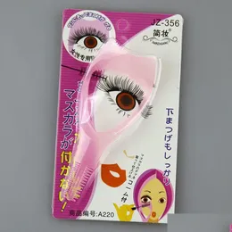 Eyelash Curler 3 in 1 areo Crystal Mascara Guide 도구 아이 속눈썹 도구 여성 속눈썹 컬러 메이크업 카드 드롭 배달 건강 Beau DHPLW