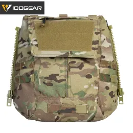 Bags IDOGEAR Tactical Zip on Panel Pouch Military Backpack Plate Carrier Bag for CPC AVS JPC2.0 Vest 3531