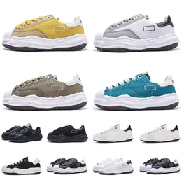 scarpe firmate Sneakers Mihara Yasuhiro Maison Cap MMY Scarpe con plateau Uomo Donna Streetwear nero bianco giallo blu Sneakers Scarpe da ginnastica Scarpe di marca di lusso