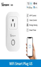 SONOFF S20S26 USUKDECN Wifi Power Socket Wireless APP Light Plug Outlet Timer Switch Voice Remote Control For Smart Home Work 7237990