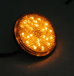 5 Stück 2AMBER LED-Reflektoren, rundes Bremslicht, universelle Motorrad-Bremslichter3235714