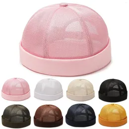 Cappellini da baseball da uomo, cappellino solido, in rete, ad asciugatura rapida, regolabili, traspiranti, per sport all'aperto, hip-hop, per adolescenti