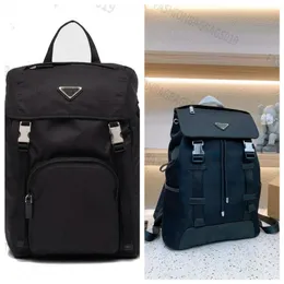 Re-Nylon Backpack Laptop Bag Unisex Classic Designer School Rucksack Men Women Fashion Handbag Totes Large Capacity Multi-Pocket W2430