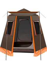 Namioty i schroniska UV sześciokątna aluminiowa Aluminiowa Automatyczna na świeżym powietrzu Kamping Wild Big Tent Travel 46 Phersons Arening Garden Pergo7739795
