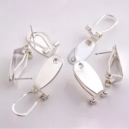 Taidian silver nagel örhänge för infödda kvinnor beadswork örhänge smycken hitta att göra 50 stycken lot1267n