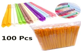 100pcs Ear Treatment Healthy Care Ear Candles Ear Wax Removal Cleaner In Therapy Fragrance Candling2268829
