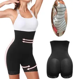 Elbette kadınları seviyorsunuz yüksek bel antrenör popo kaldırıcı gövde şekillendirici iç çamaşırı seksi dantel zayıflama karnı kontrolü shapewear korse 2201154937331