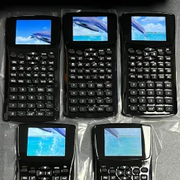 Calculators H800 TXT Calculator 4G Memory + 64G TF Memory Card Music Video Photo TXT Ebook Student Calculator med nödknapp