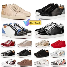 Christains Loubotins Red Bottoms Shoes Women Mens Shoes Shoes Sneakers Sheereer Shoes Low Black White Splike Tripler Triafler Vintage Plateforme Luxury Tr Ku60