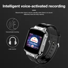 Jogadores 1.8 polegadas Gravação Smart Watch Voice Watch Recorder Sports Records Digital HiFi MP3 Player S11 Gravador de som Ebook Reading