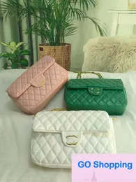 Quaitly nowa torba damska prosta moda Rhombus pojedyncze ramię Messenger Bag Małe kwadratowe torby