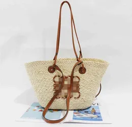 Loe Italy w Verov Small Red Book Net New Straw woven Betable Basket 휴대용 큰 가방 여성 039S 숄더 백 2667234