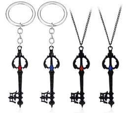 Game Kingdom Hearts Sora Keyblade Alloy Key Chains KeyChain KeyFob Keyring Key Chain Pendant Necklace Jewelry Accessories5194122