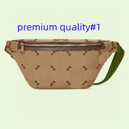 PARK high quality Luxury Designers Waist Bags Classic Black Cellphone Case Canvas Nylon Belt Handbags High Quality Designer