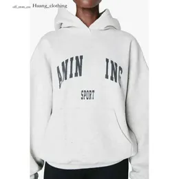 Anime hoodie ny broderi stil kvinnor annie bing hoodie desginer mode bomullsbrev tryck färg tröja aniner bing hoodie nio 366 889