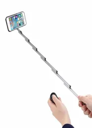 3 in 1 Selfie Stick w Aluminum Cover For Iphone 876s Plus Foldable selfie With Case Bluetooth Remote Shutter For Iphone 6S63406248