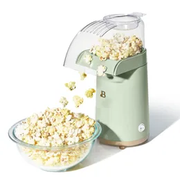 Beautiful 16 Cup Air Electric Popcorn Maker Sage Green by Drew Barrymore 240228