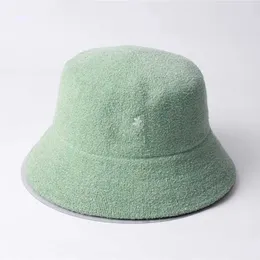 Solid Color Towel Material Fisherman Hat for Women and Men Spring Autumn Hip Hop Trend Couple Casual Bucket Hat Unisex