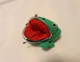 la stessa borsa con clip a forma di rana, portafoglio di cartoni animati, borsa operativa singola0122472532