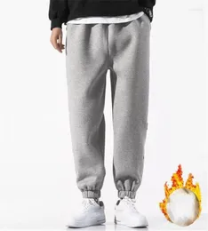 Men039S Pants 2022 Sweatpants الرجال غير الرسمي في الهواء الطلق دافئ بالإضافة إلى سراويل فضفاضة مخملية الراحة الركض الرياضية Pantalones Deportivos2022666772