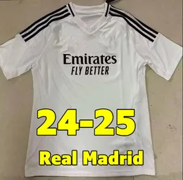 24/25 Bellingham Vini Jr Soccer Jerseys Mbappe Tchouameni 2024 2025 Football Shirt Real Madrids Camavinga Rodrygo Modric Camisetas Men Player