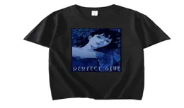 T-shirt in cotone Harajuku T-shirt da uomo per il tempo libero Perfect Blue Satoshi Kon Anime 1997 Great TShirt Men039s ONeck Cartoon Design Tshirt 7774567