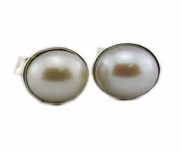 Neue authentische 925 Sterling Silber elegante Schönheit Ohrstecker Süßwasser Perle Brincos Earing für Frauen Geburtstag Hochzeit Mode 7807434