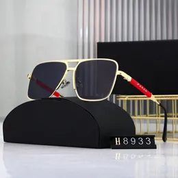 Designerski klasyczny designerski klasyczny okulary pudełko jazda retro sportowcy moda moda ma delikatne style z mężczyznami lunetki okulary przeciwsłoneczne ramy gogle mody Słońce