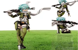 애니메이션 소드 아트 온라인 Sao Sinon 액션 피겨 총기 게일 온라인 GGO 캐릭터 Shino Asada Toys T3420 T2001179363730