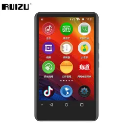 Player Ruizu H6 Android WiFi MP5 Bluetooth MP4 MP3 -spelare med högtalare Touch Screen Support FM Recorder Ebook TF SD Card App Download
