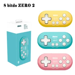 GamePads 8bitdo Zero 2 для беспроводного игрового контроллера Gamepad для Nintend Switch/Raspberry Pi/Steam/Win/MacOS/Android Gamepad Joystick