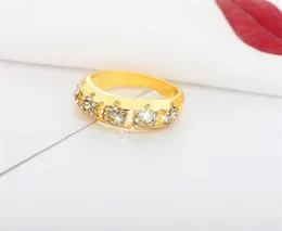 Wedding Rings Women Gorgeous Size 610 Yellow Gold Color Ring Engagement1612032