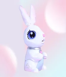 Robot Toy Hungry Bunnies Interactive Robotic Rabbit Gift for Kids Pretend Food Eating Music Electronic Robot LJ2011057347053