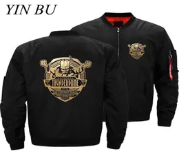 Erkek Bombacı Ceket Erkekler Artı Boy Boyut Thunderdome Kimliği Hardcore Techno ve Gabber Men039s Uçuş Windbreaker Pilot Beyzbol Jacke8331652