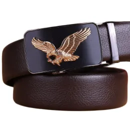 Belts Business Mens Belts 2020 Strap Formal Cinto Eagle 180 Automatic Big Size 140 Cm 150 160 Girdle 170 Fiber Leather