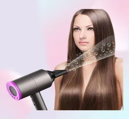Winter Hair Dryer Negative Lonic Hammer Blower Electric Professional Cold Wind Hairdryer Temperature Hair Care Blowdryer3545232