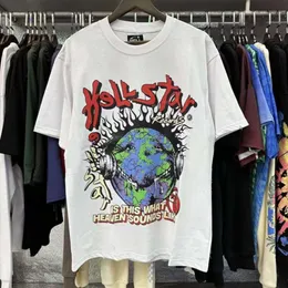 Men's T-shirts 2024 Hellstar Shirt Short Sleeve Tee Men Women High Quality Streetwear Hip Hop Fashion Hellstar T Shirt Hell Star Hellstar Short Hd