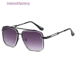 Original 1to1 Dita Novo 2024 Toad Mirror Sunglasses Trendy Mens Grande Armação Óculos de Feixe Duplo YIKU