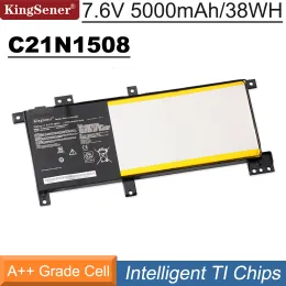 Batterias Kingsenener C21N1508 Bateria de laptop para ASUS X456U X456UA X456UB X456UF X456UJ X456UR X456UV A456U F456U F456UV K456U R457U 38WH