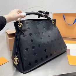 Projektantka Torba Damier Azur Artsy Woman Bag worka na ramię