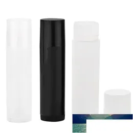 Packing Bottles Wholesale Packaging 100Pcs 5Ml Empty Lip Balm Tubes Cosmetic Containers Lipstick Jars Pipe Cap Container Maquiagem T Dhh0F