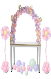 38pcs Adjustable Tabletop Balloon Arch Kits Diy Birthday Wedding Decoration Balloons Stand Frame Easter Party Decor Supply Q1905245892421