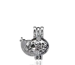 10pcslot silver alloy cantan beauty coysters beads cage locket pendant aromatherpumeエッセンシャルオイルdiffuser8206102154953